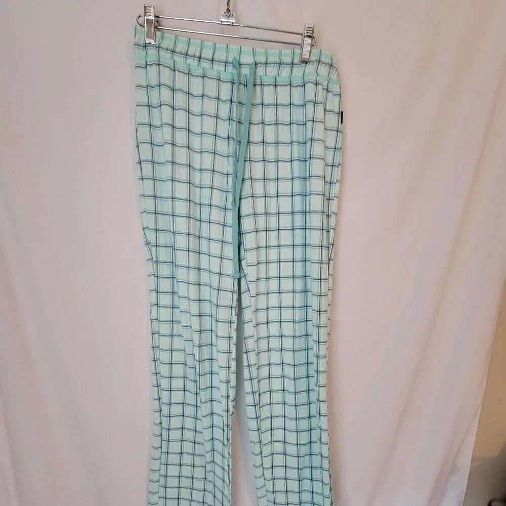 Women's Soft Turquoise Pajama Pants Eddie‎ Bauer S NWT